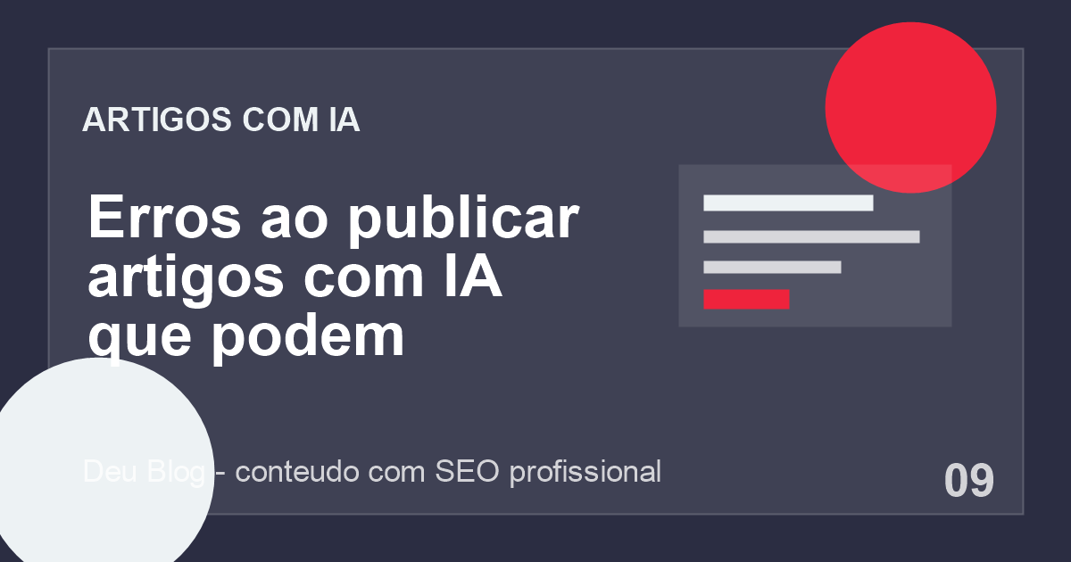 Editor revisando artigo gerado por IA com alertas de SEO e originalidade